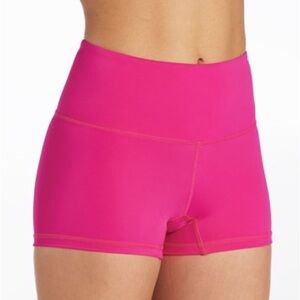 Balera high waisted booty shorts size MA pink